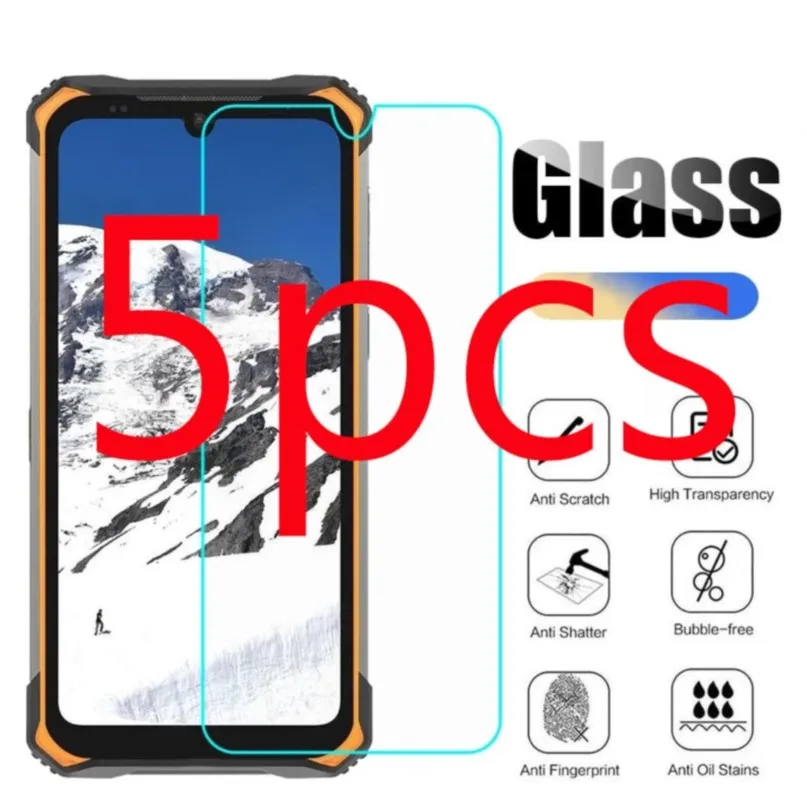 

5pcs glass for doogee s86 pro tempered glass protective 2.5d on for doogee s 86 pro screen protector glass film cover shield