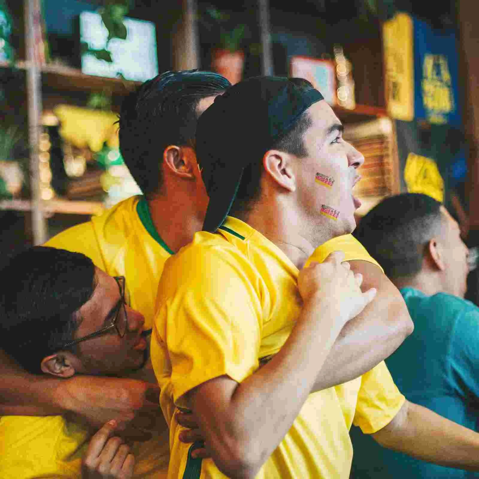 Флаг фанатов декоративная краска для лица цвет органический акварель украшение