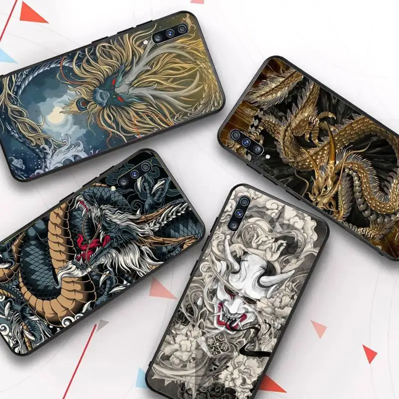 

dragon Phone Case for Samsung A51 01 50 71 21S 70 31 40 30 10 20 S E 11 91 A7 A8 2018