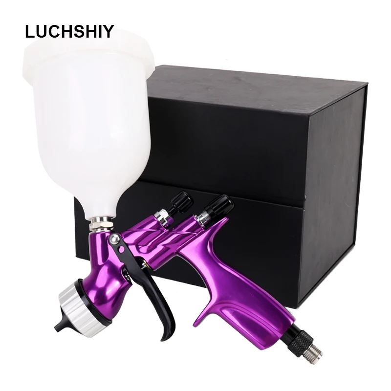 

New High Quality Spray Gun Tools Car Painting 1.3mm Nozzle Paint Water Airbrush Water-Based Air Spray Guns Pneumatic Tool Kit