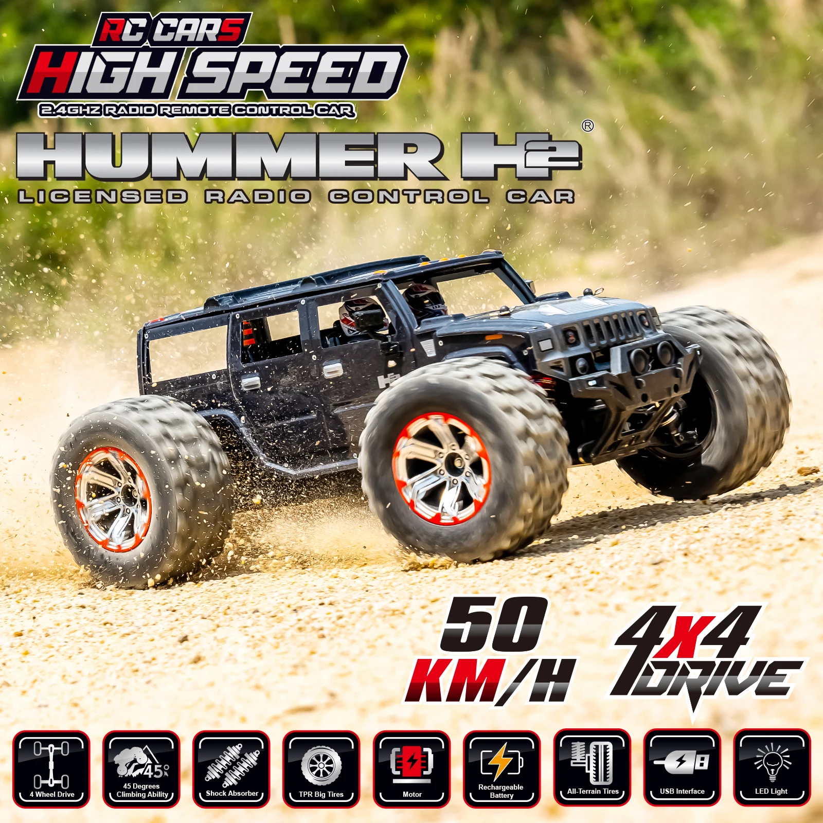 

Автомобиль на радиоуправлении Jeep RC 1/10 4WD 2,4G автомобиль с дистанционным управлением 550 карбоновая щетка мощный мотор Дрифт внедорожник пусты...