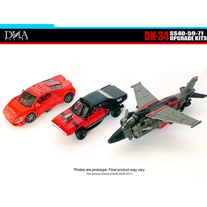 

New DNA DK-34 DK34 Upgrade Kits For Transformation Studio Series SS-40 SS-59 SS-71 Dino Action Figure Accessories in stock