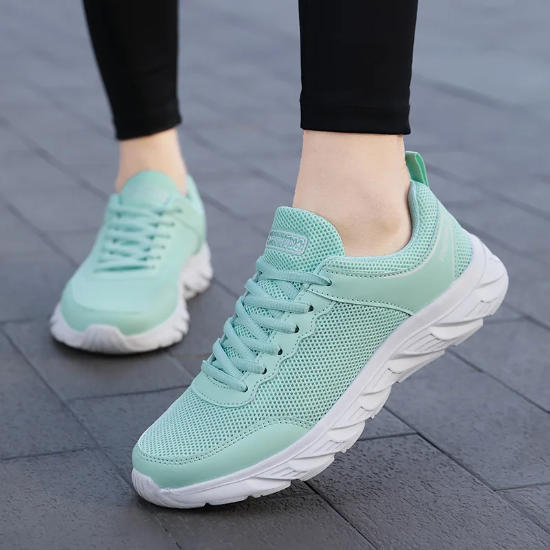 

2022 Running Shoes Women Sneakers New Breathable Casual Tennis Shoe Outdoor Light Weight Sports Sneaker Casual Walking Platform