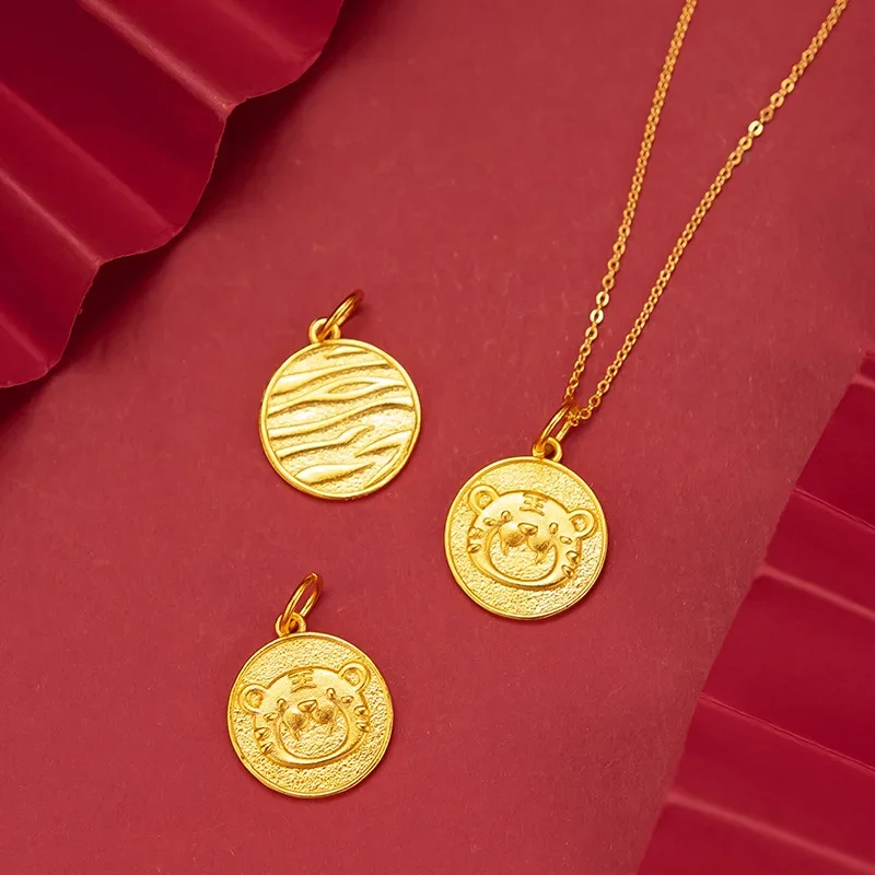 Титан с 18-каратным золотом гео цветочное ожерелье женские ювелирные изделия из