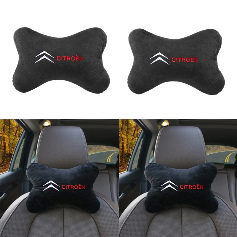 

Car Seat Headrest Neck Protector Cushion Pillow For Citroen C2 C3 C4 Aircross C4l C5 Saxo Elysee Xsara Picasso Cactus Ds 3 5 4 6