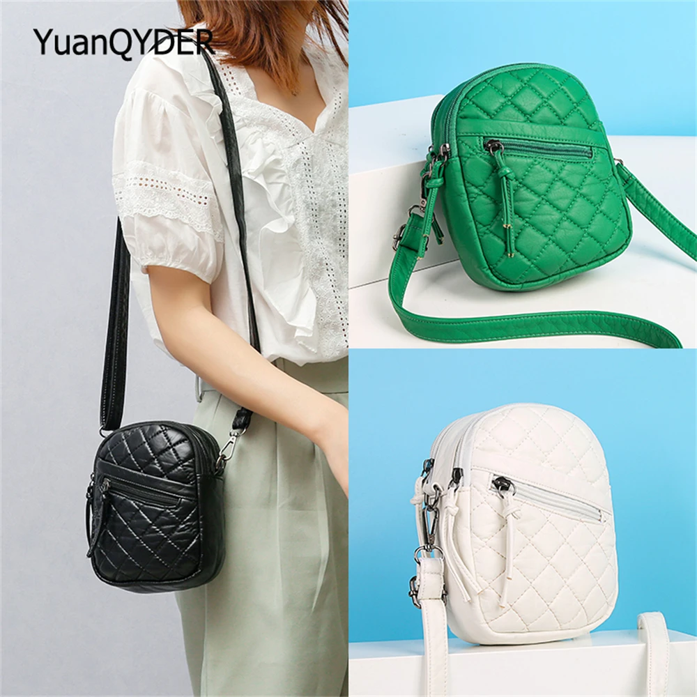 

New Mini Ladies Shoulder Bag 2022 Luxury Designer High Quality Leather Women's Crossbody Bag Mobile Phone Bags Wallet Sac A Main