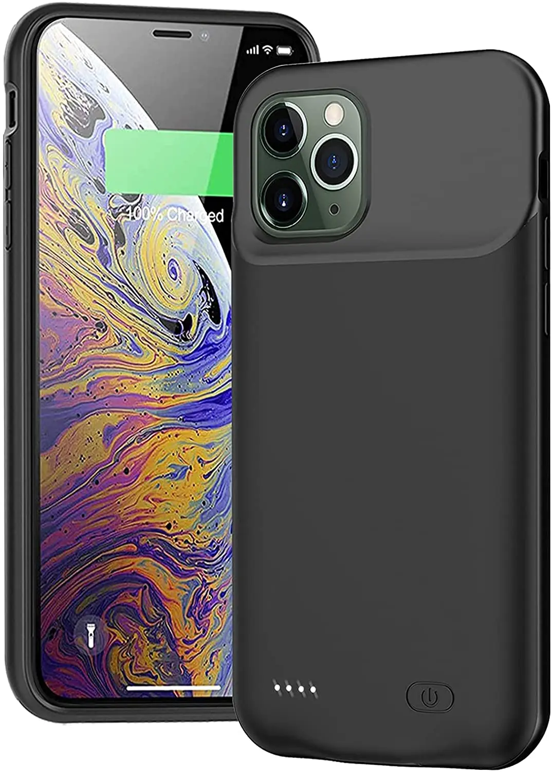 

Battery Case for iPhone 11 Pro, 7000mAh Ultra-Slim Portable Charger Case Rechargeable Battery Pack Charging Case Compatible