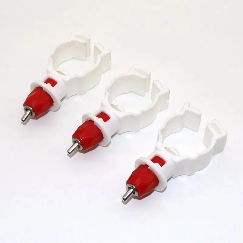 Автоматическая поилка для цыплят насадка из АБС-пластика с круглой головкой