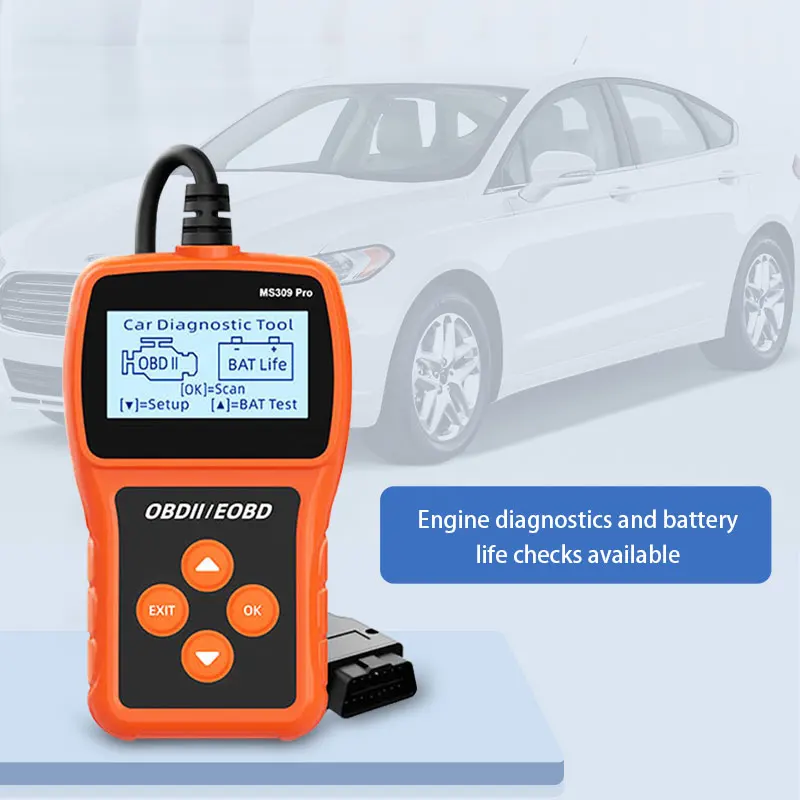 Диагностический сканер ошибок автомобиля MS309 Pro прибор для диагностики