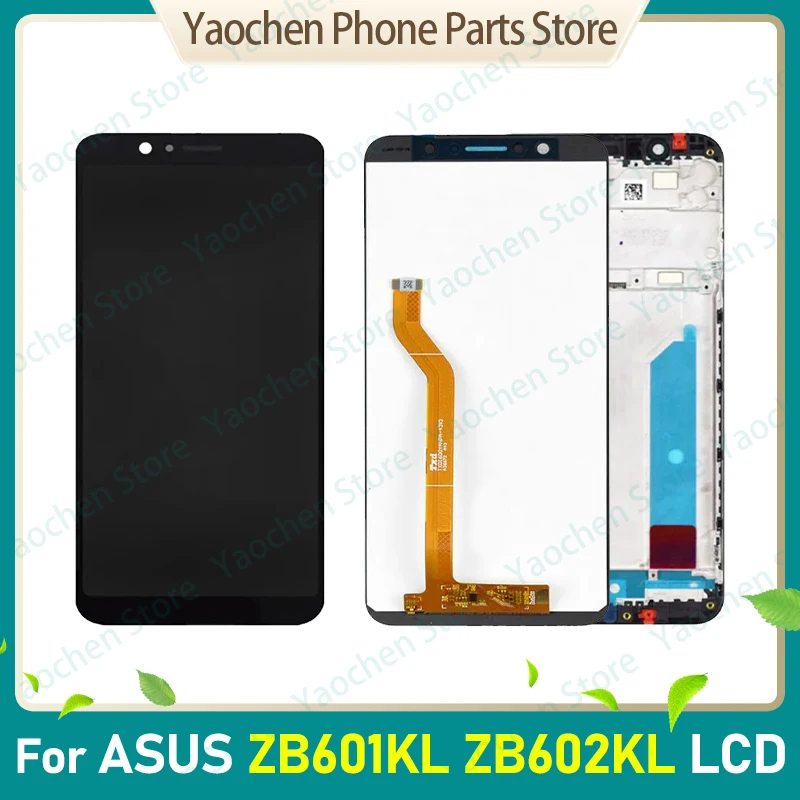 

for Asus ZenFone Max Pro M1 ZB601KL ZB602KL LCD Display Touch Screen Digitizer Assembly with Frame X00TD Tool