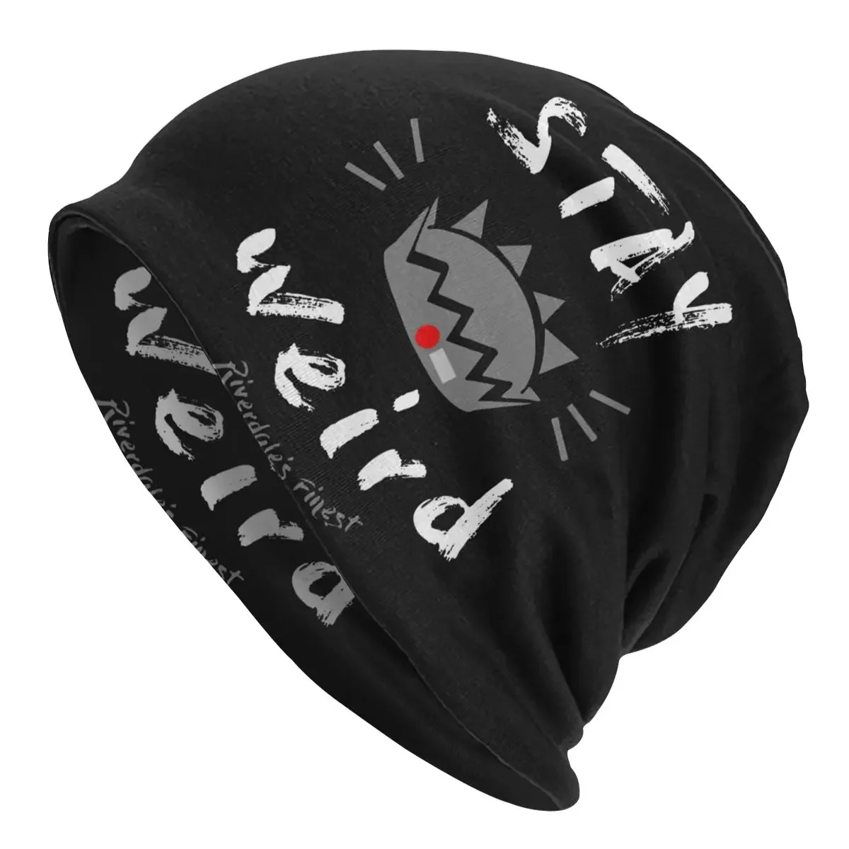 Jughead Stay Weird Riverdale Harajuku капот шапка вязаные шапки осень-зима Skullies шапочки мужские