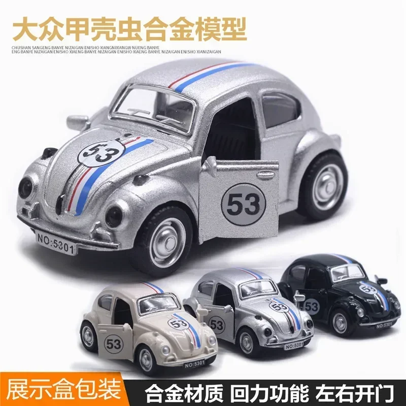 Модель Volkswagen Beetle 1:43 из сплава модель открывающей двери автомобиля украшение