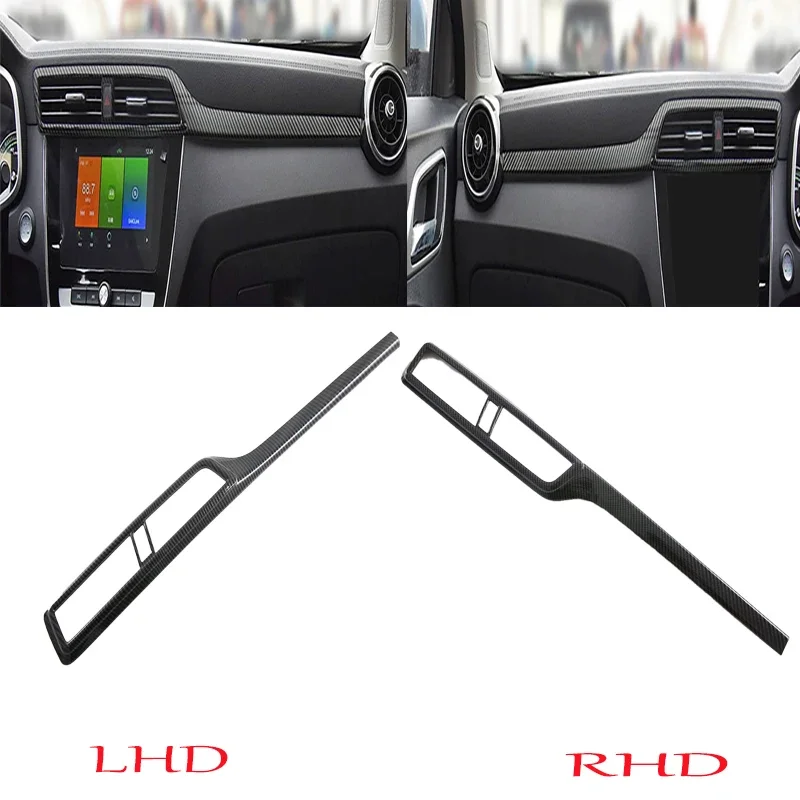 Крышка центральной панели управления LHD RHD для MG ZS 2017-2023 2024 abs из углеродного