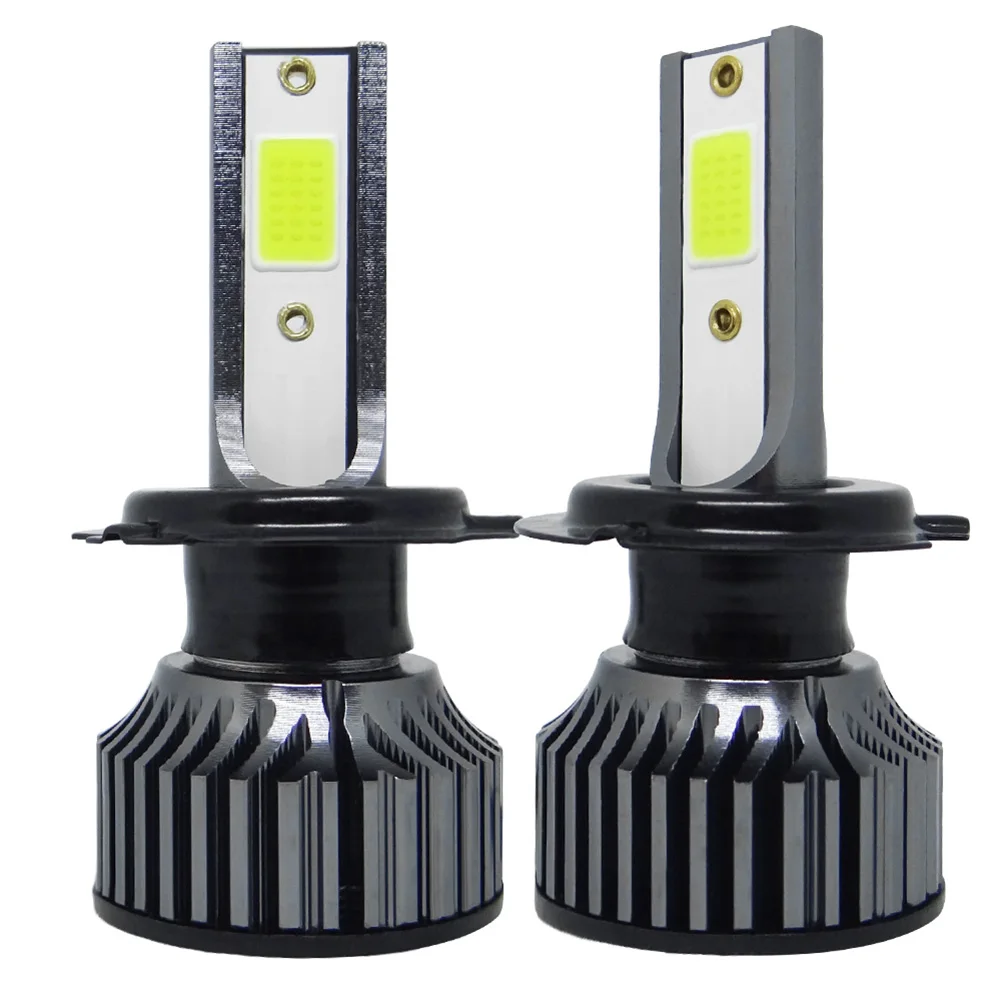 

2PCS LED Headlight Bulbs 9V-36V 6000LM 36W 6500K Bright White Car Light H1 H3 H4 H7 9005 9006 Waterproof Auto Lamp