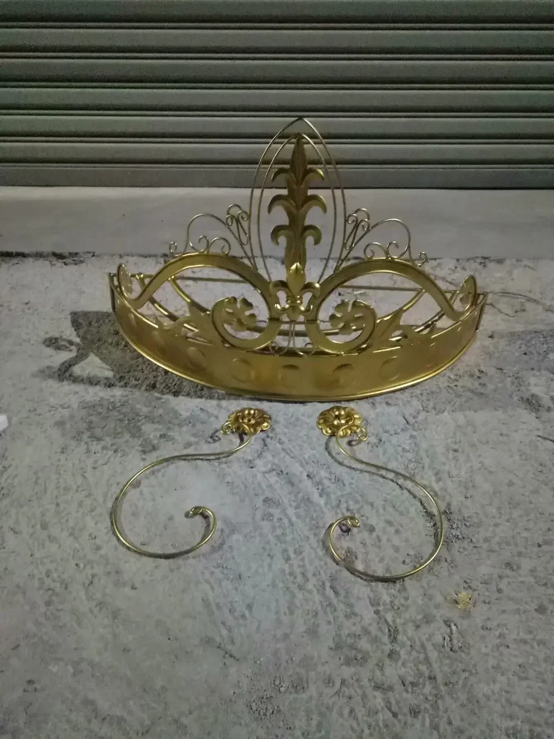 Новая классическая подставка для занавесок из кованого железа с москитной