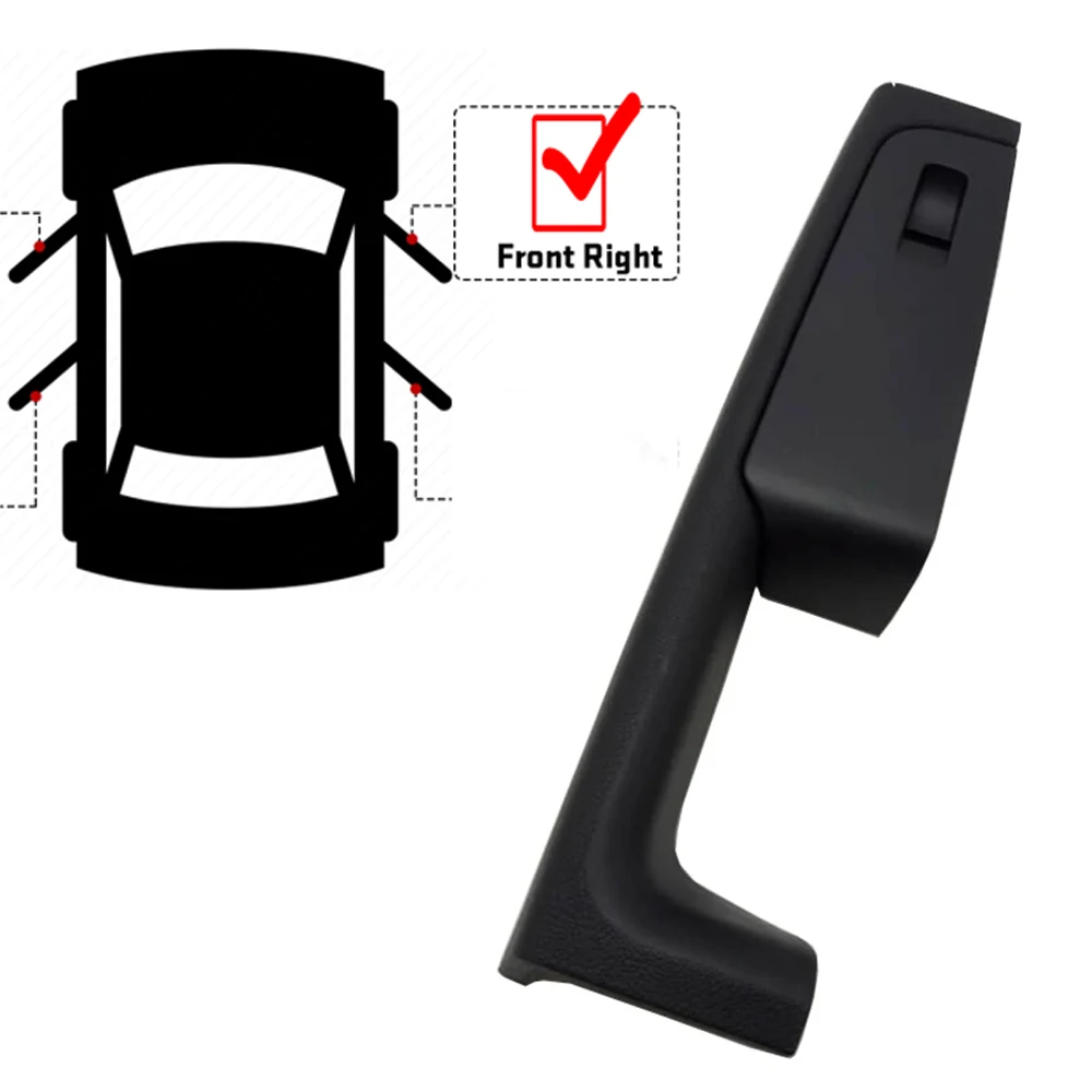 

Передняя правая сторона пассажира для skoda superb, внутренняя дверная ручка, панель переключателя стеклоподъемника, черная