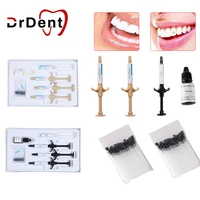 drdent decoration dentistry adhesive set yellow glue brackets ortodoncia dental orthodontics direct bondingteeth full kit glue