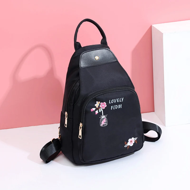 Модный простой однотонный многофункциональный рюкзак нагрудная сумка в