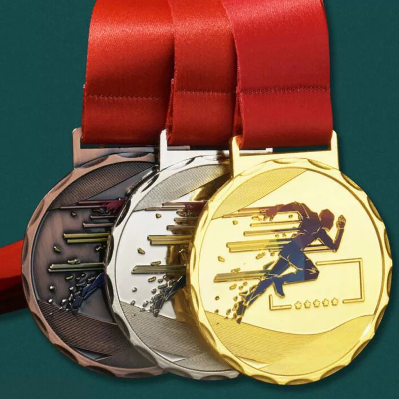 Металлическая марафонская медаль креативная Настройка сувениры для