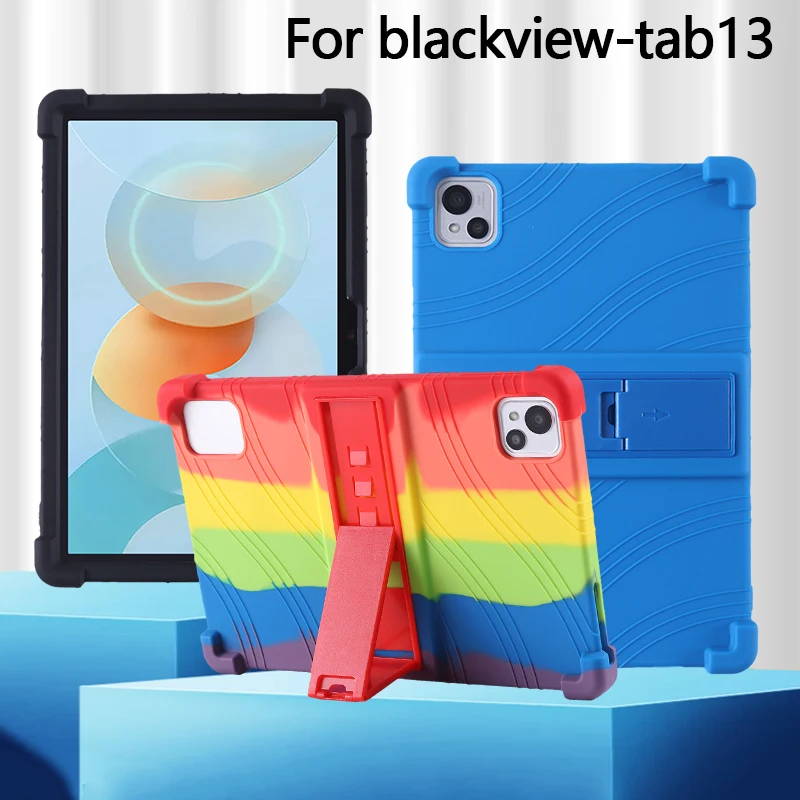 

Чехол для планшета Blackview Tab 13, противоударный, с подставкой из мягкого силикона