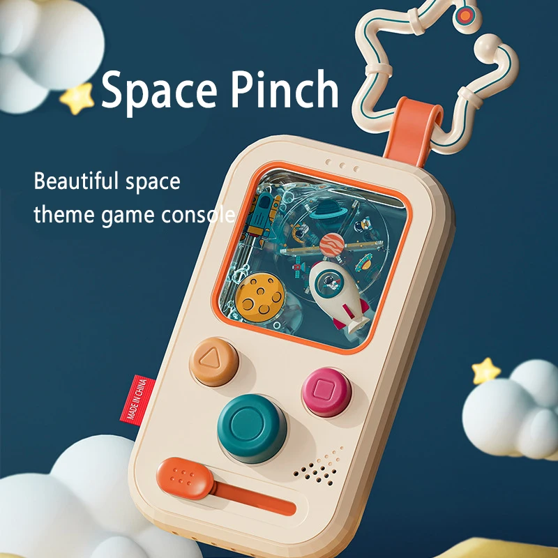 

Детская космическая сжимаемая водяная машина, игрушечный пресс, музыкальный пресс, сжимающая палец, декомпрессионная игрушка, Интерактивная Классическая игра для родителей и детей