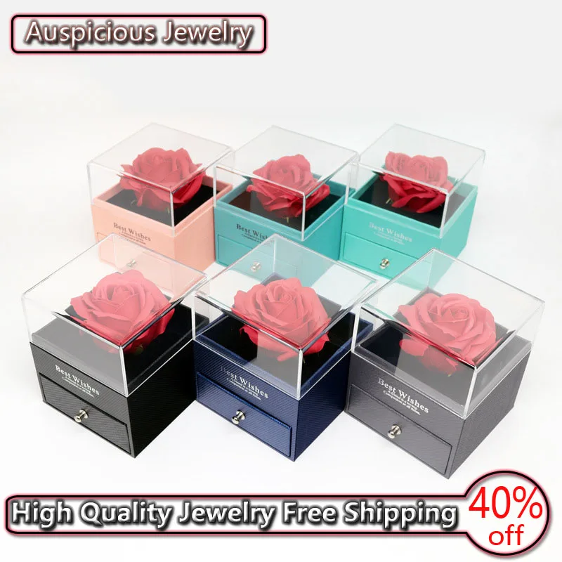 

High Quality 2022 Auspicious Jewelry Store Exquisite Box Custom
