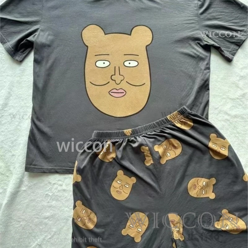 Аниме Psycho Mobb 100 костюм для косплея Reigen Arataka пижама футболка брюки парики Хэллоуина