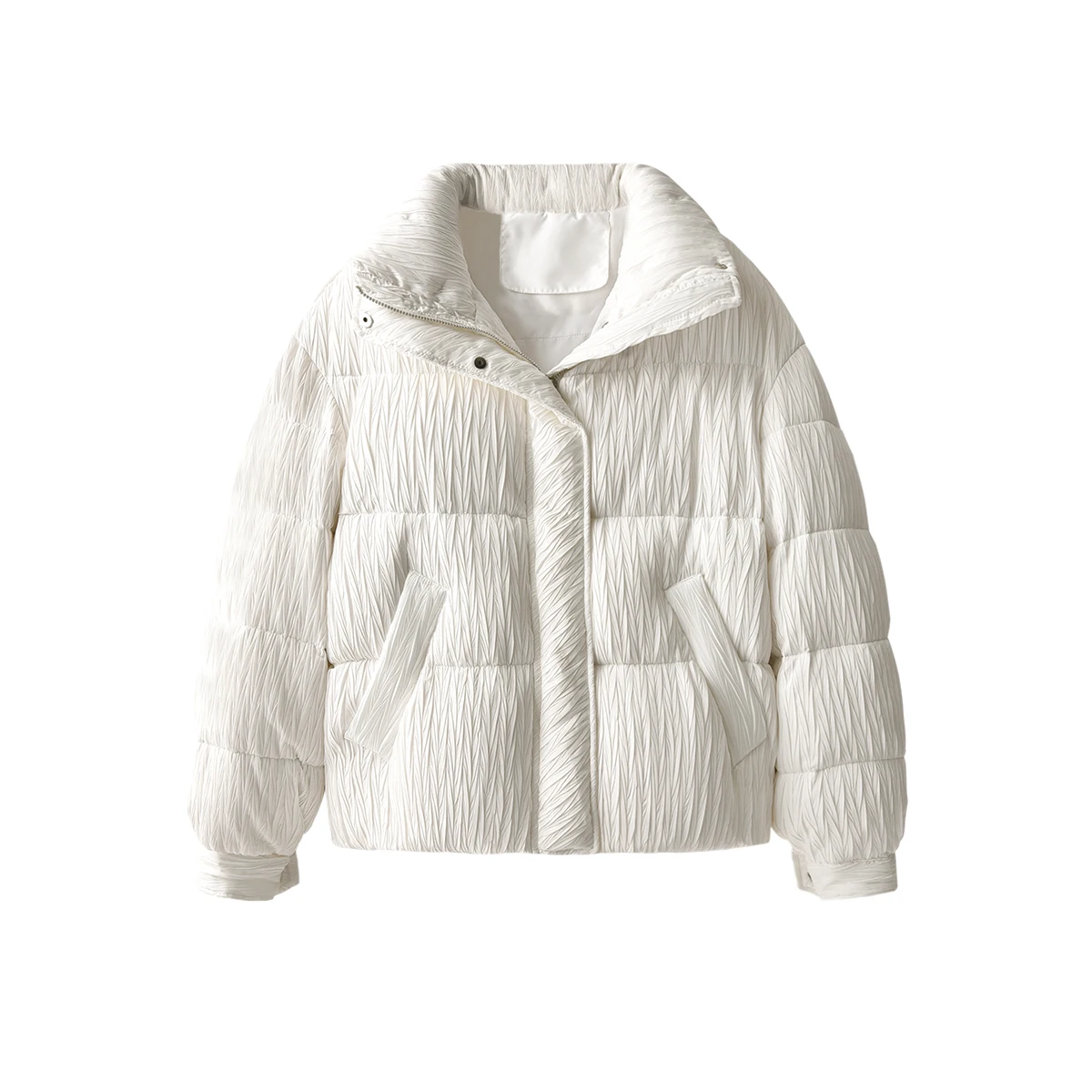 Design Fashion High Quality Coats Women  85%  White Duck Down Puffer Jacket High Street  Autumn/Winter Wide-waisted