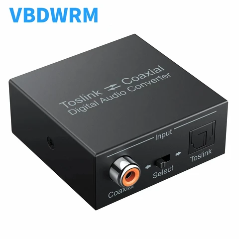 Цифровой аудио конвертер RCA Coaxial/Toslink