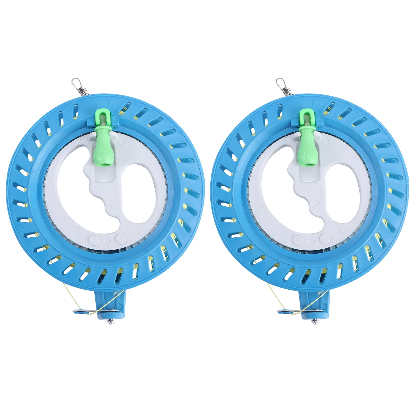 

2 Pcs Kite Reel Professional Kites Adults Parts Outdoor Flying Accessories Abs Child