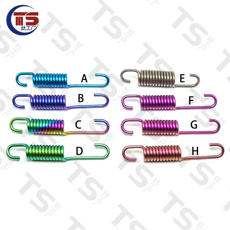 

TS 1 шт., пружина из титанового сплава для мотоцикла, боковая опора, длина пружины 80 мм/100 мм/105 мм, диаметр 15 мм