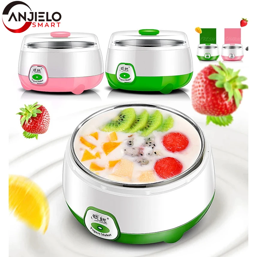

Anjielosmart Household Automatic Yogurt Machine, Small Fermentation Machine, Mini Cups, Multi-function Homemade Natto Machine