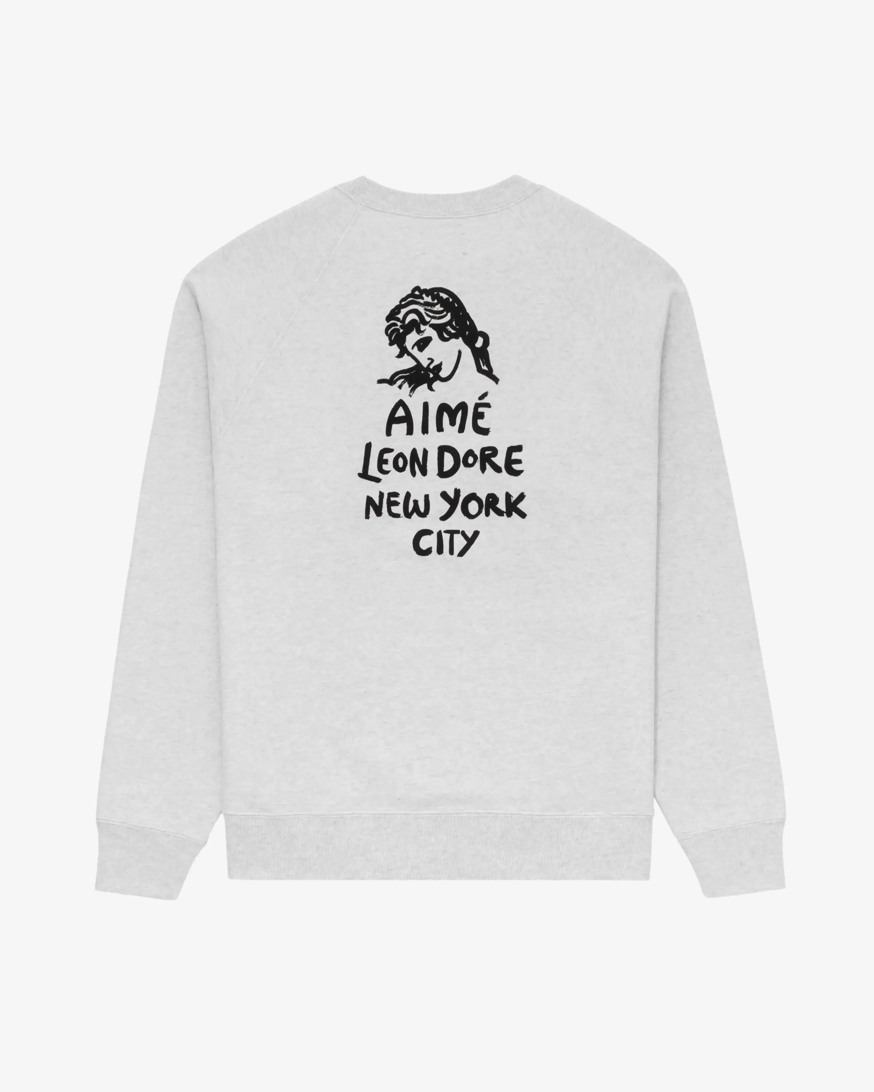 

23ss ALD New retro casual loose pullover sweatshirt