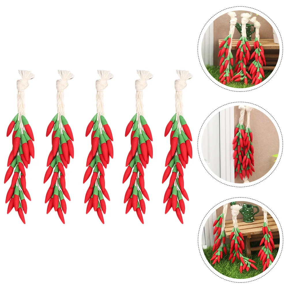 

Artificial Model Vegetable Fake Pepper String Garland Chili Kitchen Boy Generation Our Prop Photography Peppers Decor Vegetables