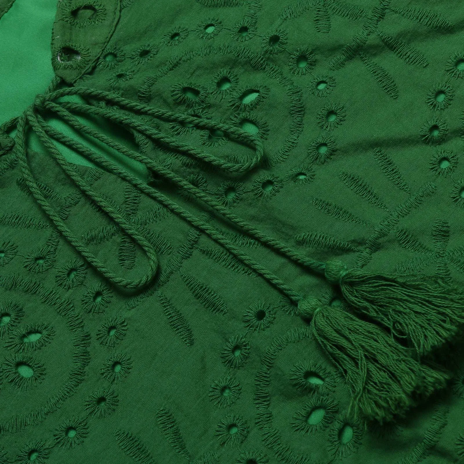 Платья по акции Повседневное платье с кисточками и V-образным вырезом длинным