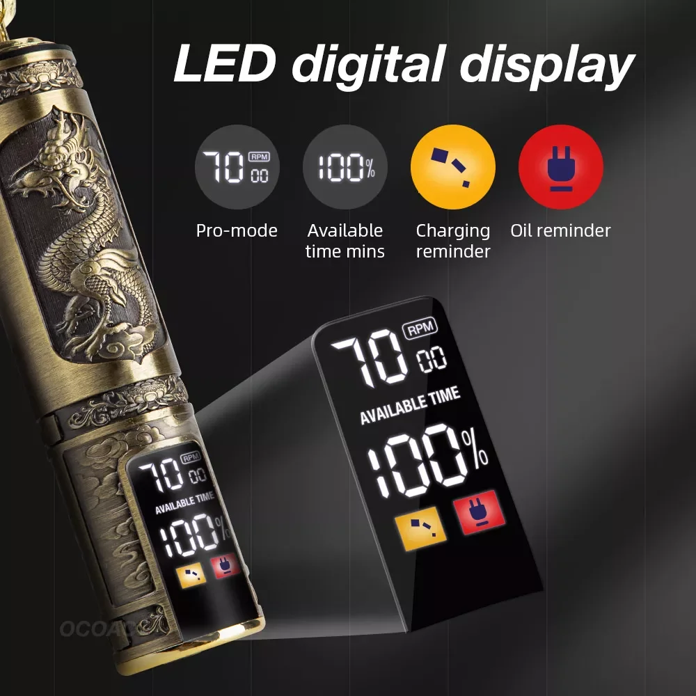 

Машинка для стрижки волос T9 мужская с ЖК-экраном