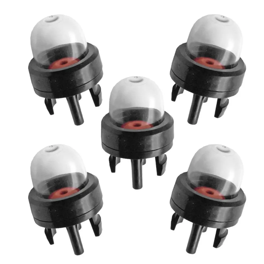 5PCS Carburetor snap in Fuel Pump Primer Bulbs for Chainsaws Blowers Trimmer Brushcutter Homelite Echo Ryobi Poulan Zama