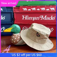 human made hat duck high quality men women embroidery outdoor sun protection humanmade bucket hat