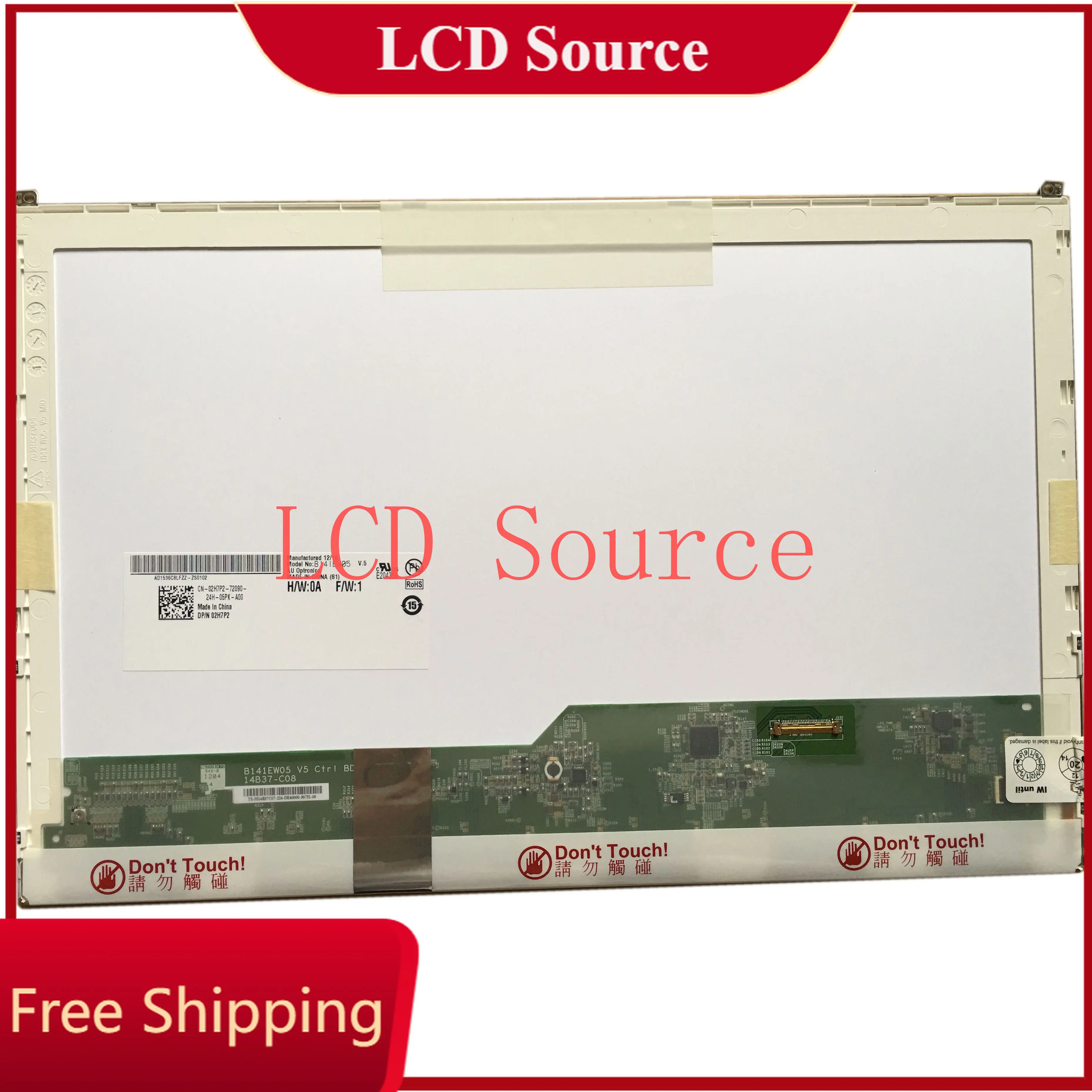 B141EW05 V.5 подходит для LTN141AT16 N141I6-D11 LP141WX5 TPP1 Новый 14,1 дюймовый ЖК-экран для ноутбука DELL E6410