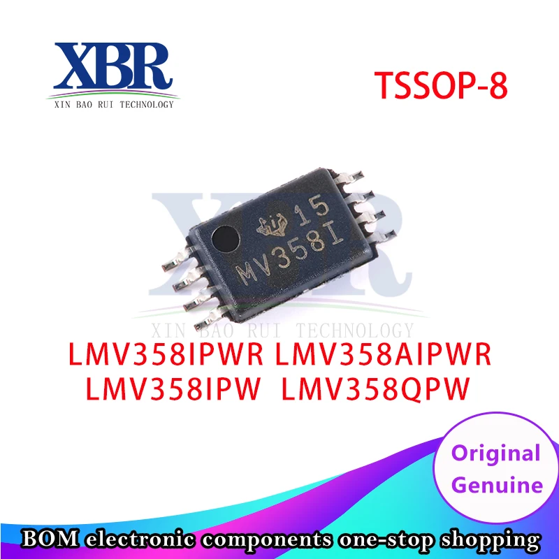 

5PCS LMV358IPWR LMV358AIPWR LMV358IPW LMV358QPW TSSOP-8 Operational Amplifier, Buffer