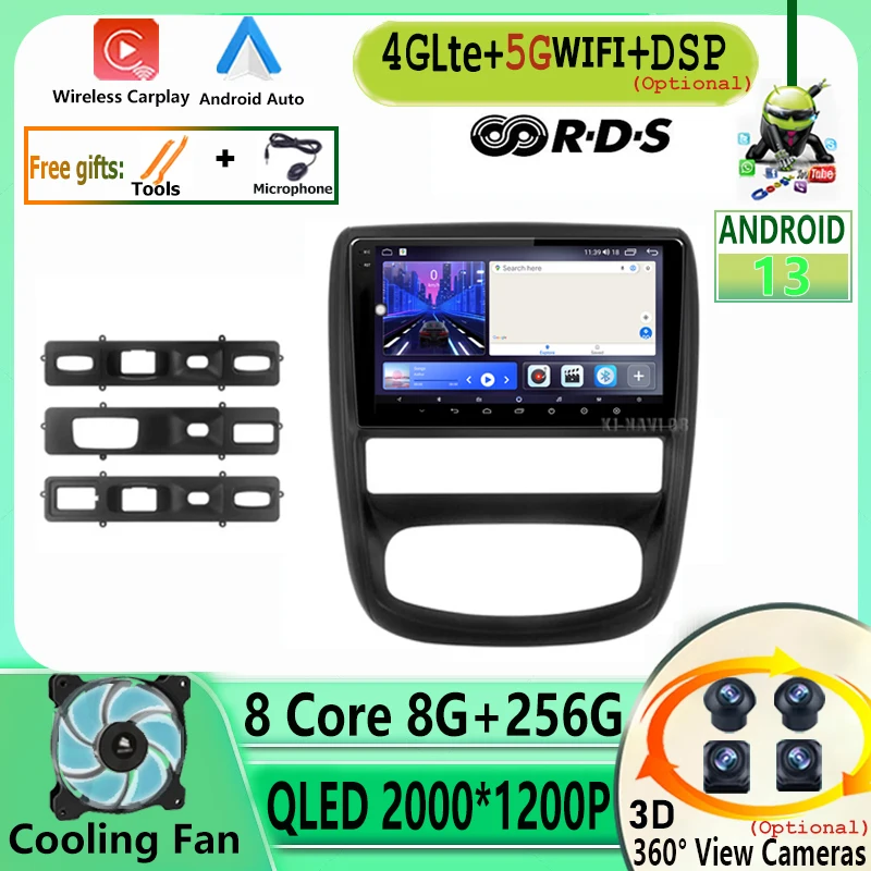 

Android 13 GPS для Renault Duster 1 2010 - 2015 радио для Nissan terrano 2014 - 2020 автомагнитола мультимедийный видеоплеер стерео