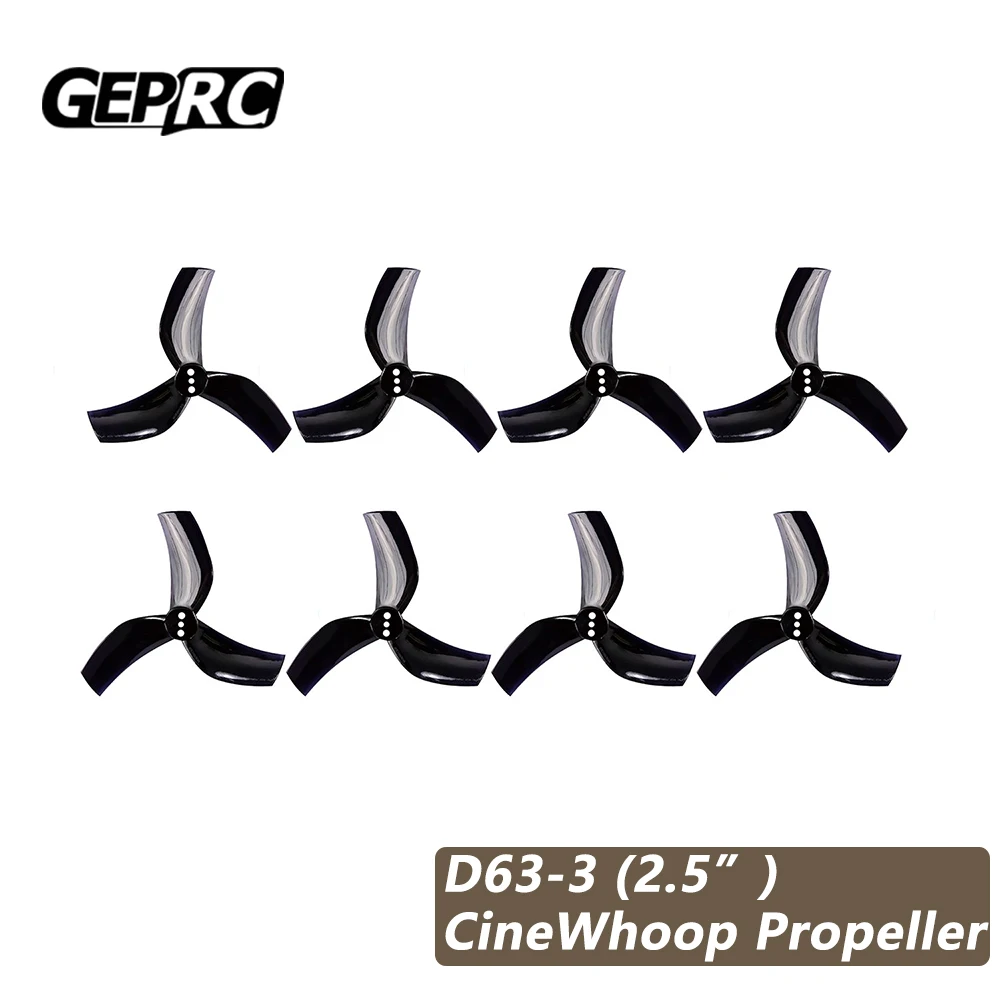 

D63-3 (2,5 ”) CineWhoop Пропеллер подходит для CineLog 25 или других 2,5 дюймовых серии дронов для RC FPV аксессуары запасные части