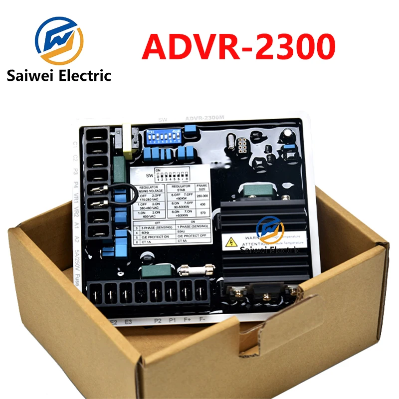 ADVR-2300 оригинальный Guyetai автоматический регулятор возбуждения AVR PM500 стабилизатор