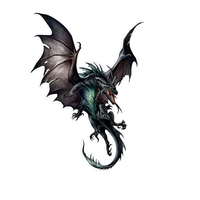 

LYKX Автомобильная наклейка Pterosaur шикарный дракон красочные Автомобили Мотоциклы внешние аксессуары ПВХ наклейка