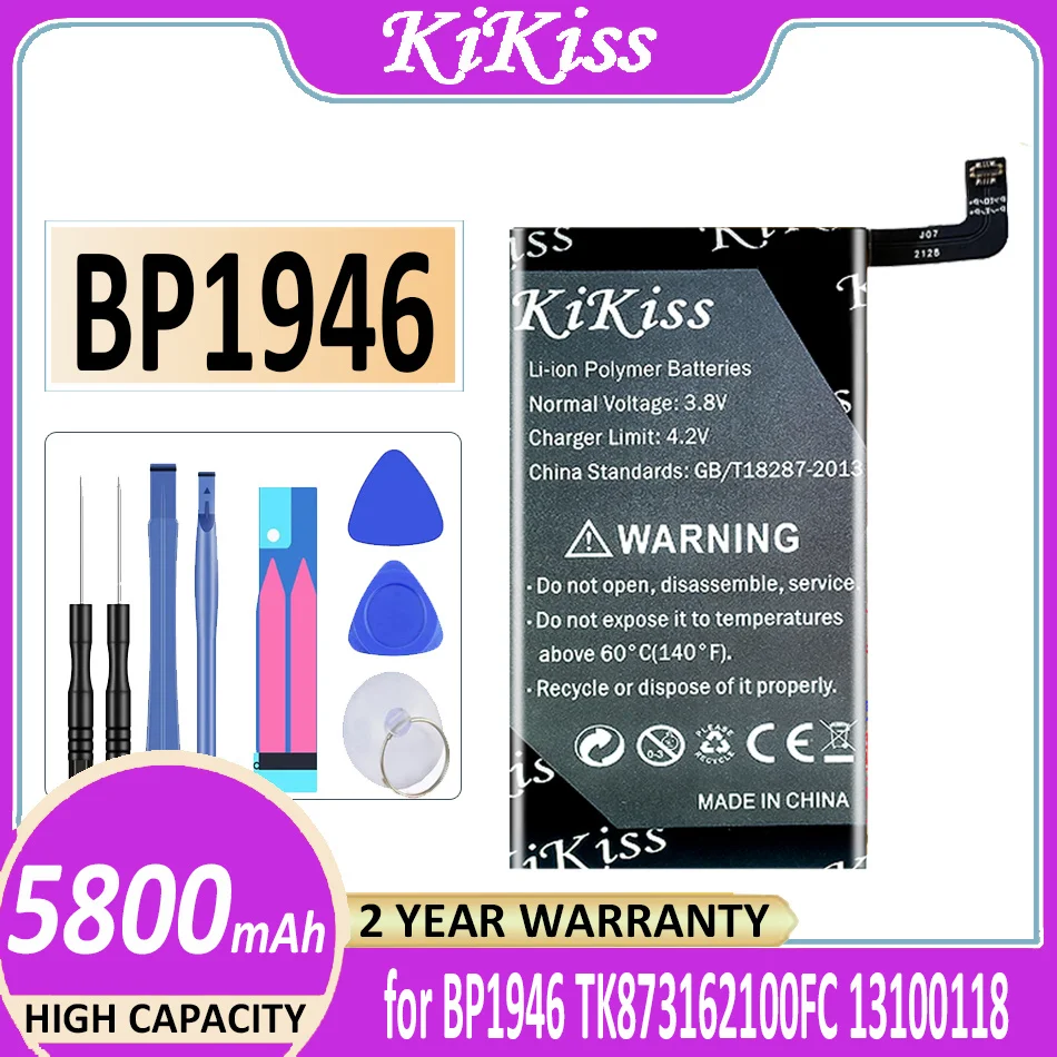

Original KiKiss Battery 5800mAh for BP1946 TK873162100FC 13100118 Bateria