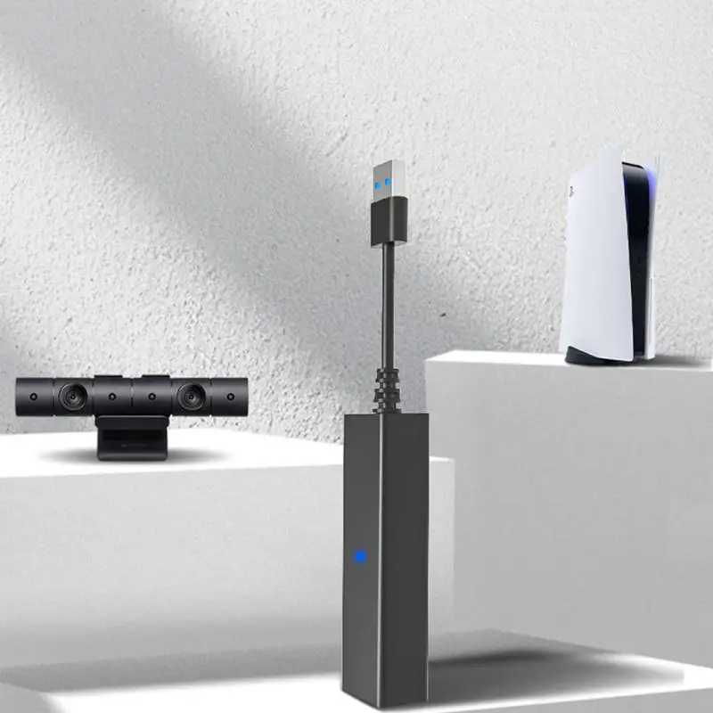 Портативный мини-адаптер DLS USB 3 0 для камеры PS VR PS5 Кабель-адаптер штырь-гнездо