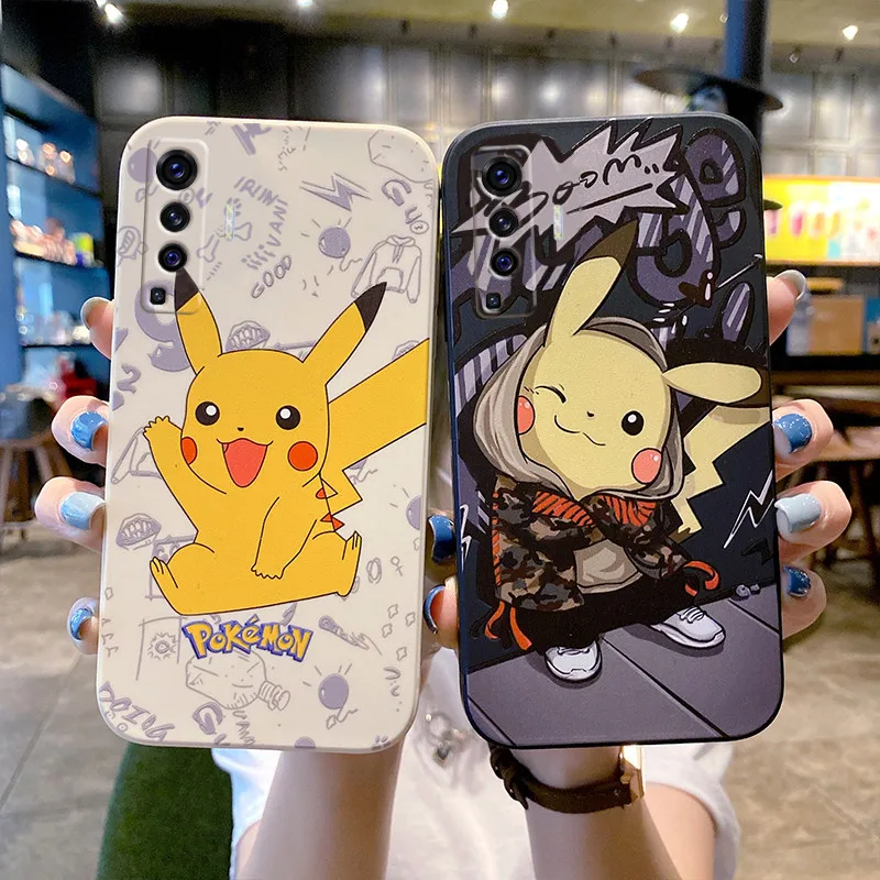 Мягкий силиконовый чехол для телефона Pokemon Pikachu для Samsung Galaxy A52 A73 A53 A33 A13 A03 A32 A22 A71 A51 A31 A21S A03S A72, задняя крышка