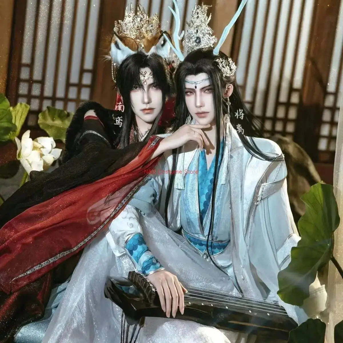 Фото Новый Mo Dao Zu Shi Неукротился, дернул |   Дракон Цзи Лиса Сиань |   Lan Wangji Одежда |   Лан Чжан |   Костюм для косплея в древнем стиле №5