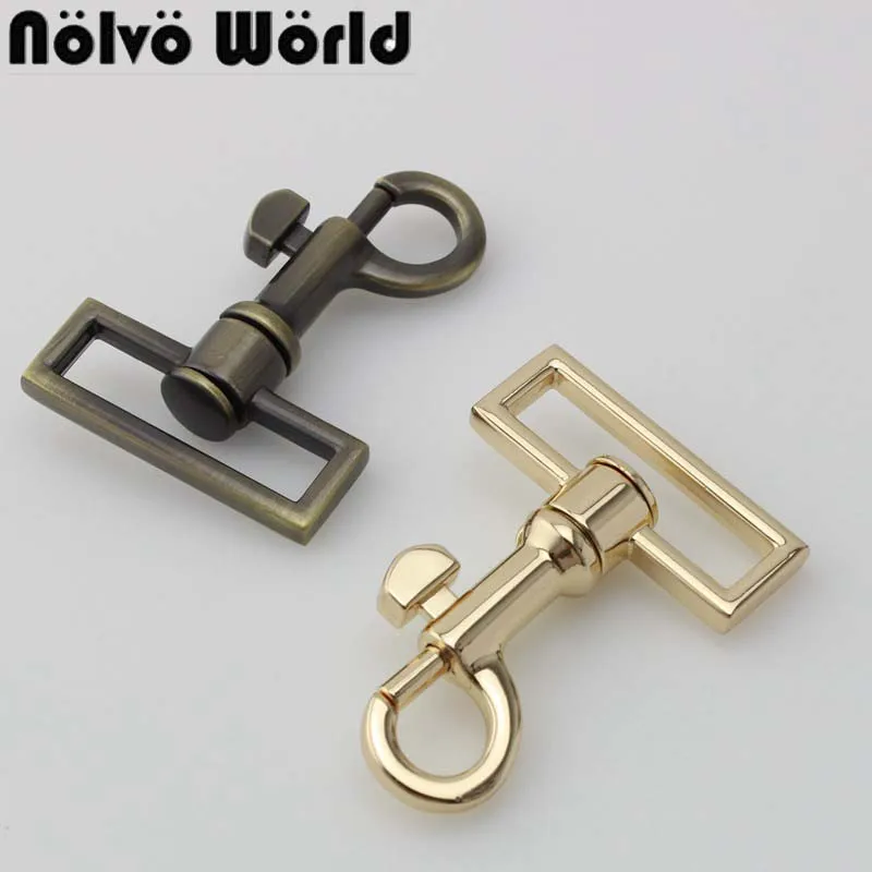 

10-30pcs 38mm NEW trigger snap hook metal 3.8cm swivel clasp lobster claws 1.5" swivel hooks hardware hook clasp