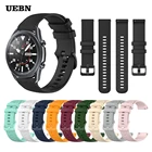 Силиконовый ремешок UEBN для Samsung Galaxy Watch 3, 41 мм, для galaxy watch 3, 45 мм, S3 Frontier, ремешок для наручных часов